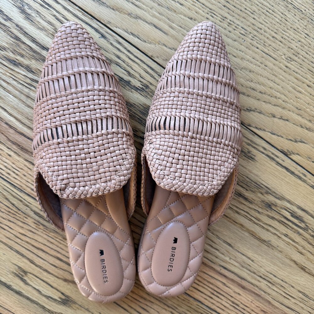 Birdies Woven Slide Mule - Size 8.5